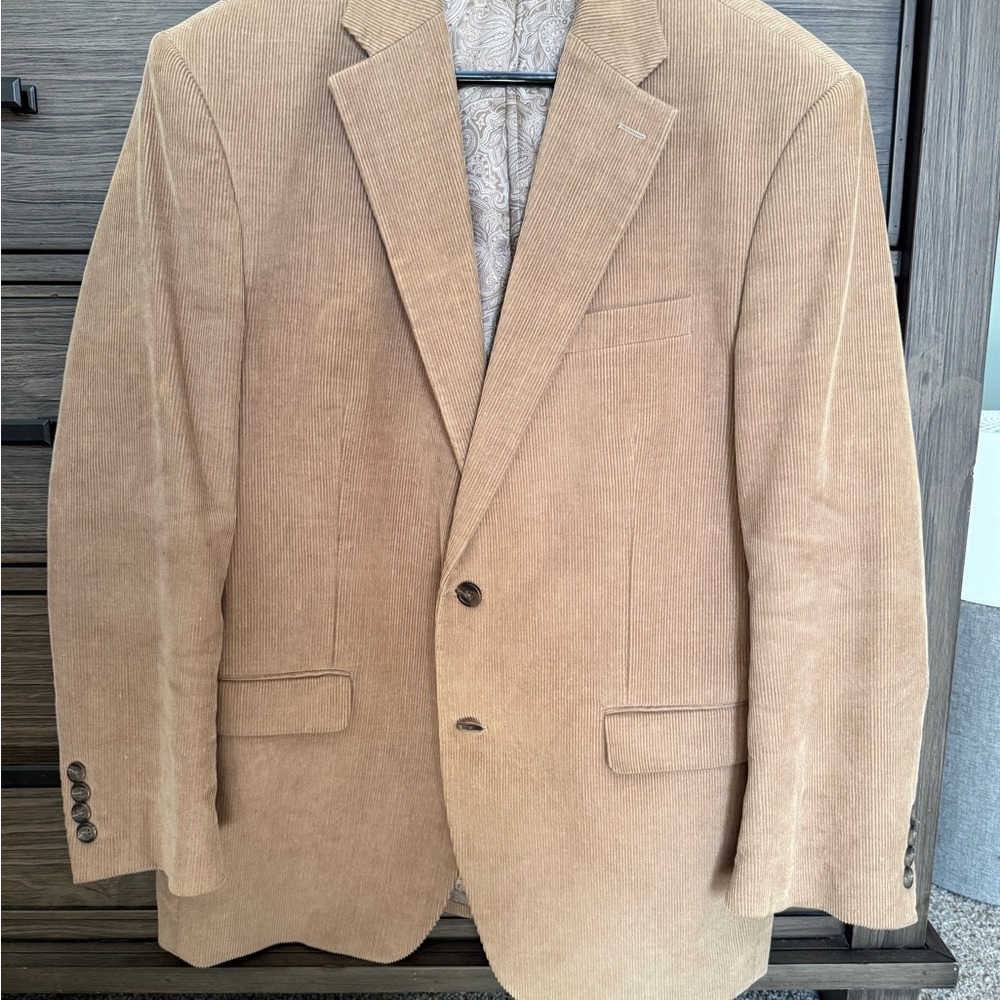 Ralph Lauren Corduroy Tan Blazer